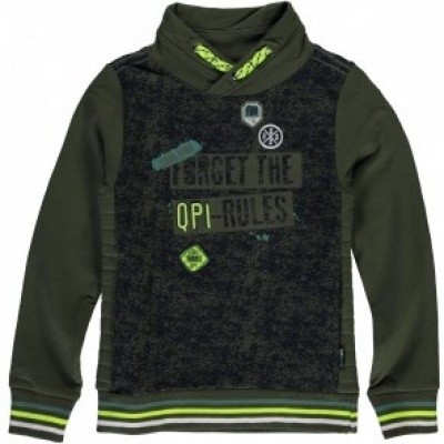 Quapi boys Liano Sweater Dark green Camouflage Quapi boys Liano Sweater Dark green Camouflage