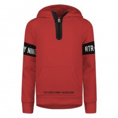 Retour Boys Chaz sweater/hoodie Bright red Retour Boys Chaz sweater/hoodie Bright red