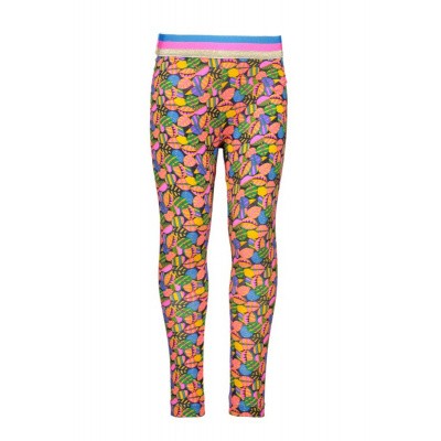 Kidz-Art gevoerde legging - all over Leafs Kidz-Art gevoerde legging - all over Leafs