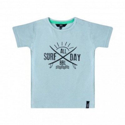 Beebielove boys t-shirt surf all day blue Beebielove boys t-shirt surf all day blue