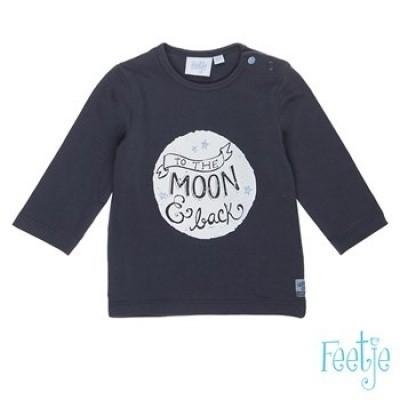Feetje longsleeve Moon mister mini grey Feetje longsleeve Moon mister mini grey