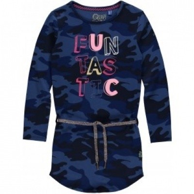 Quapi girls Lamira 3 Dress Dark Blue Quapi girls Lamira 3 Dress Dark Blue