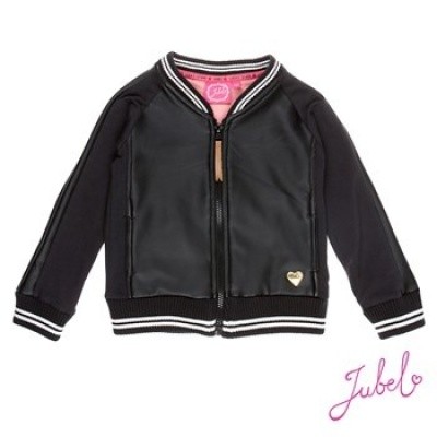 Jubel vest fake leather black Jubel vest fake leather black