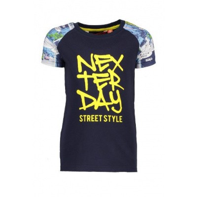 Tygo & Vtio boys T-shirt Strip 190 Navy Tygo & Vtio boys T-shirt Strip 190 Navy