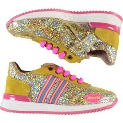 Kidz-art sneakers Running Elastic Oker Kidz-art sneakers Running Elastic Oker