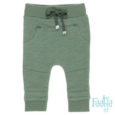 Feetje baby boy jogbroekje army green Feetje baby boy jogbroekje army green