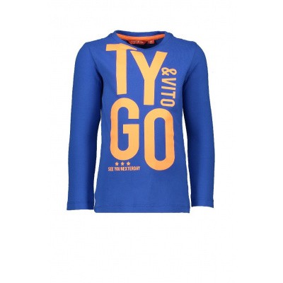 Tygo & Vito jongens longsleeve cobalt blue Tygo & Vito jongens longsleeve cobalt blue