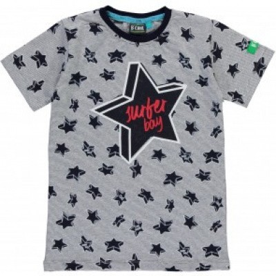 Foto van B'Chill Kris shirt navy/stripe surfer-boy