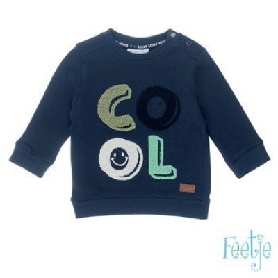 Feetje Sweater Cool Tuning Vibes Marine Feetje Sweater Cool Tuning Vibes Marine