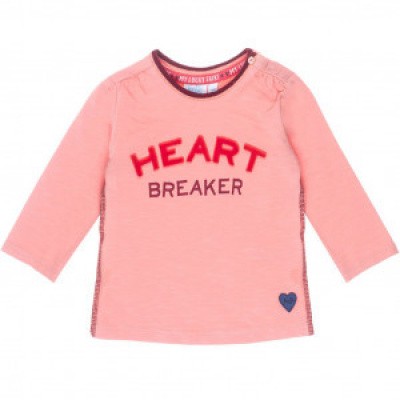 Feetje baby girl Longsleeve Heart Breaker Roze - Stars Feetje baby girl Longsleeve Heart Breaker Roze - Stars