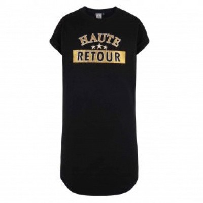 Retour girls sweatdress Febe black Retour girls sweatdress Febe black