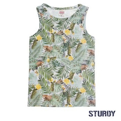 Sturdy Singlet palm all over print Sunray Sturdy Singlet palm all over print Sunray