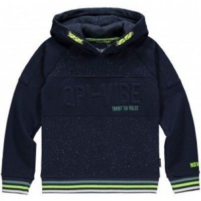 Quapi boys Liam Hooded sweater navy Quapi boys Liam Hooded sweater navy