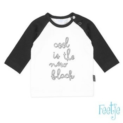 Feetje newborn boy longsleeve cool is the new black Feetje newborn boy longsleeve cool is the new black