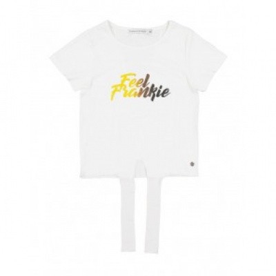 Frankie & Liberty Kez Tee White (colored letters) Frankie & Liberty Kez Tee White (colored letters)