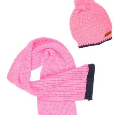 Moodstreet girls set sjaal en muts Moodstreet girls set sjaal en muts
