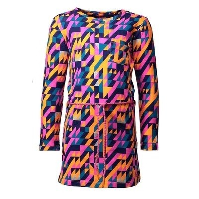 Kidz-art meisjes jurk Triangle Kidz-art meisjes jurk Triangle