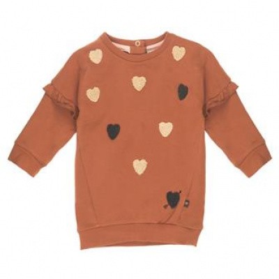 Feetje baby girl sweaterdress brown Feetje baby girl sweaterdress brown