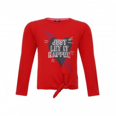 Little miss Juliette Longsleeve Heart Red Little miss Juliette Longsleeve Heart Red