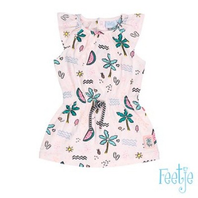 Feetje baby girls jurk kapmouw AOP tropical Feetje baby girls jurk kapmouw AOP tropical