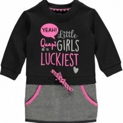 Quapi baby girl dress Madelief Grey Quapi baby girl dress Madelief Grey