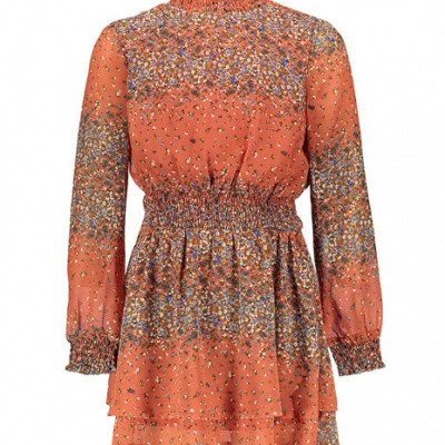 Frankie & Liberty Lara Dress Rusty Red/Flower print Frankie & Liberty Lara Dress Rusty Red/Flower print