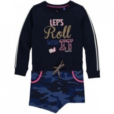 Quapi girls Liz Dress Dark Blue Quapi girls Liz Dress Dark Blue