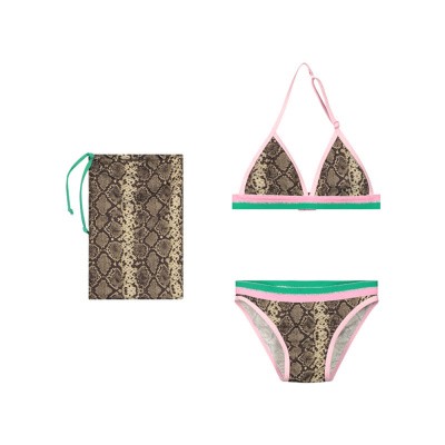 Quapi Girls Bikini Adinda Snake All over Print Quapi Girls Bikini Adinda Snake All over Print