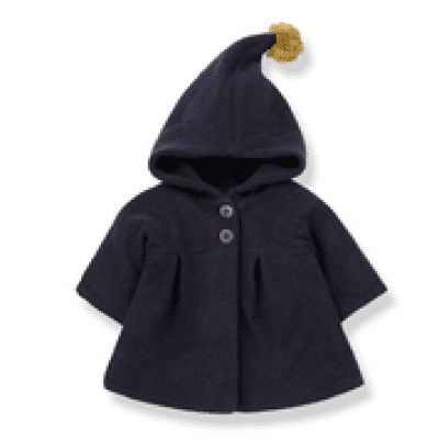 One more in the family baby coat Isabella blue One more in the family baby coat Isabella blue