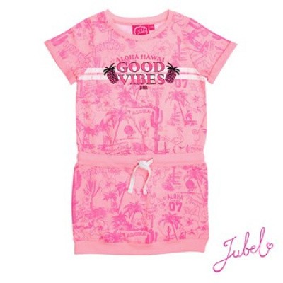 Jubel Jurk good vibes pink Jubel Jurk good vibes pink