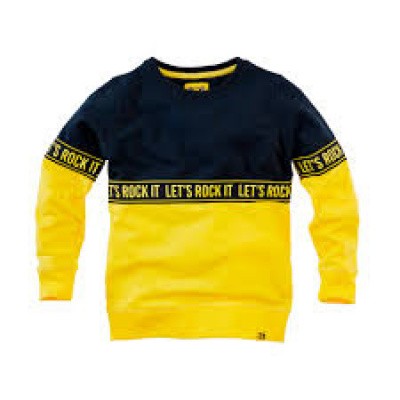 Z8 Boys Sweater Thijmen Midnight Navy/Lazy Lemon Z8 Boys Sweater Thijmen Midnight Navy/Lazy Lemon