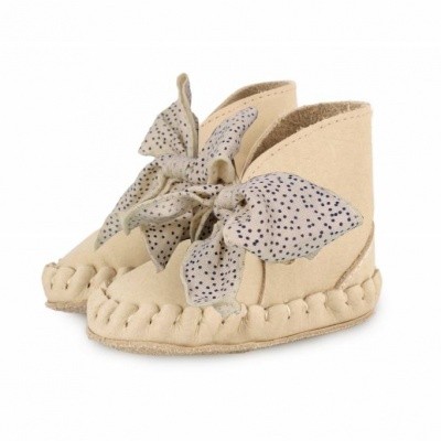 Donsje handmade leather shoes Pina organza Cream Nubuck Donsje handmade leather shoes Pina organza Cream Nubuck