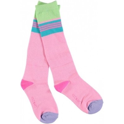 Kidz-art high knee socks stripes soft pink Kidz-art high knee socks stripes soft pink
