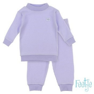 Feetje baby pyjama lila melange Feetje baby pyjama lila melange