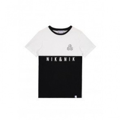 Nik&Nik boys Josuha T-Shirt Off White Nik&Nik boys Josuha T-Shirt Off White