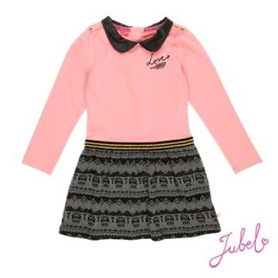 Jubel jurk black/pink Jubel jurk black/pink