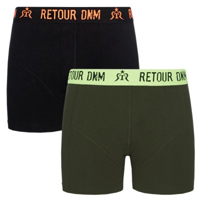 Retour Boys Giano Shorts Black 2 pack Retour Boys Giano Shorts Black 2 pack