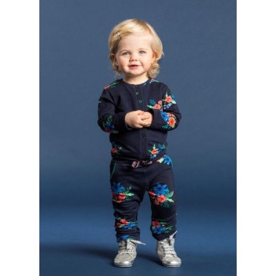 Quapi baby girl Ventana Jumpsuit Navy Flower Quapi baby girl Ventana Jumpsuit Navy Flower