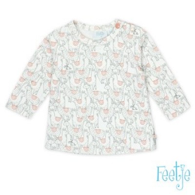 Feetje baby girl Longsleeve all over print Offwhite Feetje baby girl Longsleeve all over print Offwhite
