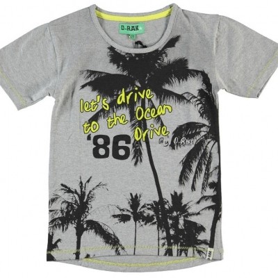 D-rak boys t-shirt grey D-rak boys t-shirt grey
