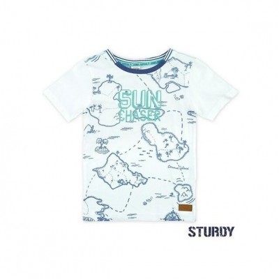Sturdy t-shirt white sun chaser Sturdy t-shirt white sun chaser