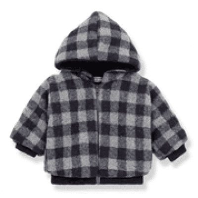 One more in the family baby jacket Harper One more in the family baby jacket Harper