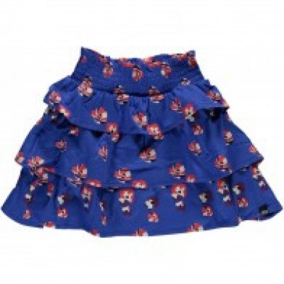 Nik & Nik Charrel Flower Skirt Space Blue Nik & Nik Charrel Flower Skirt Space Blue