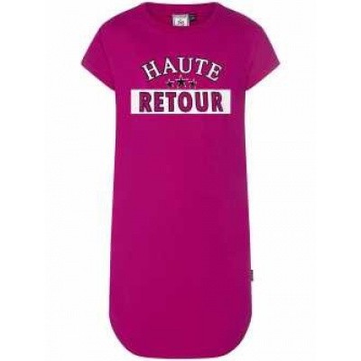 Retour girls sweatdress Febe dark fuchsia Retour girls sweatdress Febe dark fuchsia