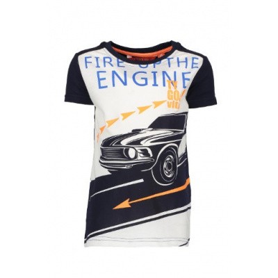 Tygo & Vtio boys T-shirt Car 190 Navy Tygo & Vtio boys T-shirt Car 190 Navy