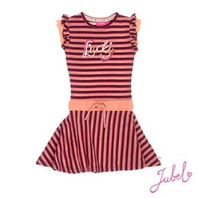 Jubel Jurk Streep Stargazer Pink Jubel Jurk Streep Stargazer Pink