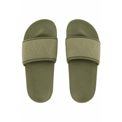 Levv Boys Slippers Leaf Green Levv Boys Slippers Leaf Green