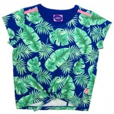 Little Miss Juliette Shirt leaves MUL Little Miss Juliette Shirt leaves MUL