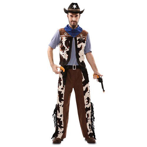 AKFJDLAD Mannen Cowboy Kostuum Lange Mouw Western Classic Cowboy Shirts Cosplay Kostuum, Zwart, 3XL AKFJDLAD Mannen Cowboy Kostuum Lange Mouw Western Classic Cowboy Shirts Cosplay Kostuum, Zwart, 3XL