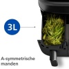 Afbeelding van Philips 3000 serie NA350/00 - Airfryer - Dubbele mand